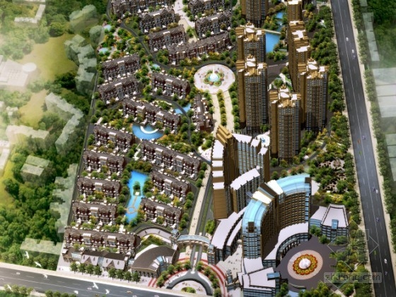 [重庆]某住宅小区规划及单体设计方案文本-1