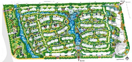 [上海]某国际花园居住区规划方案文-1