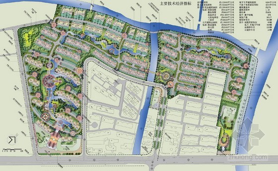 [上海]某格林春岸居住区规划方案文本-1