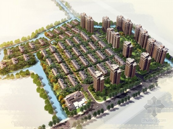 [上海]某住宅区规划及单体设计方案文本-1