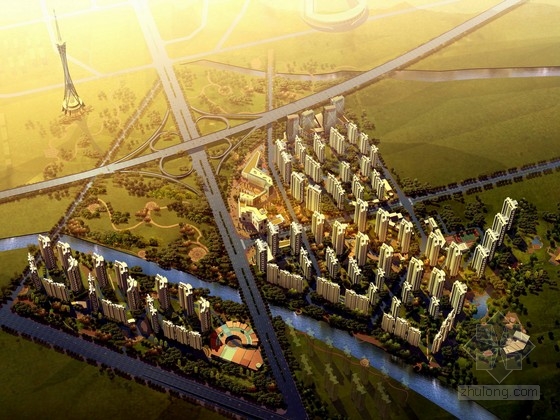 [河南]现代风格住宅区规划及单体方案文本-1