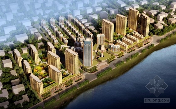 [湖北]现代风格住宅区设计规划方案文本-1