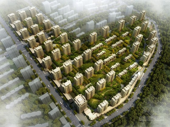 [沈阳]新中式风格住宅区规划方案文本（含CAD 及Sketc...-1