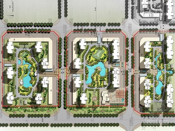 [河南]绿色宜居住宅区规划设计方案文本-1