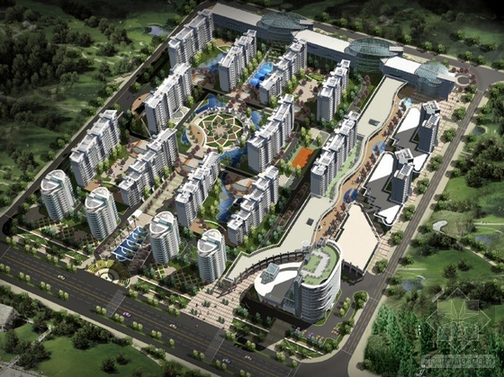 [南京]某小区规划与建筑设计方案-1