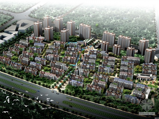[宁波]某居住区整体规划及单体设计方案文本（含CAD）-1