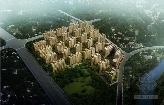 [上海]新古典主义风格简化型经济住宅建筑设计方案文本-1