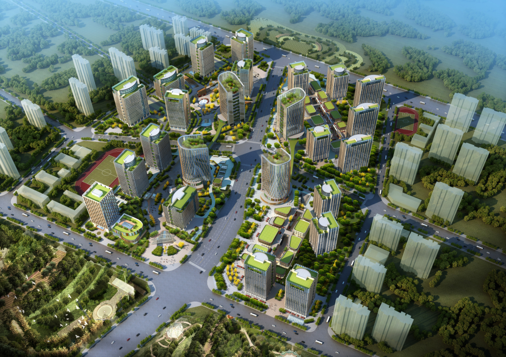 [北京]某知名产业住宅、商业、办公建筑设计方案文本（...-1