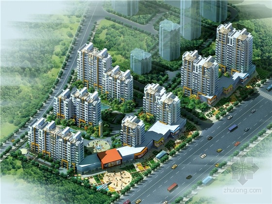 [浙江]现代风格住宅小区规划设计方案文本（含CAD总图）-1