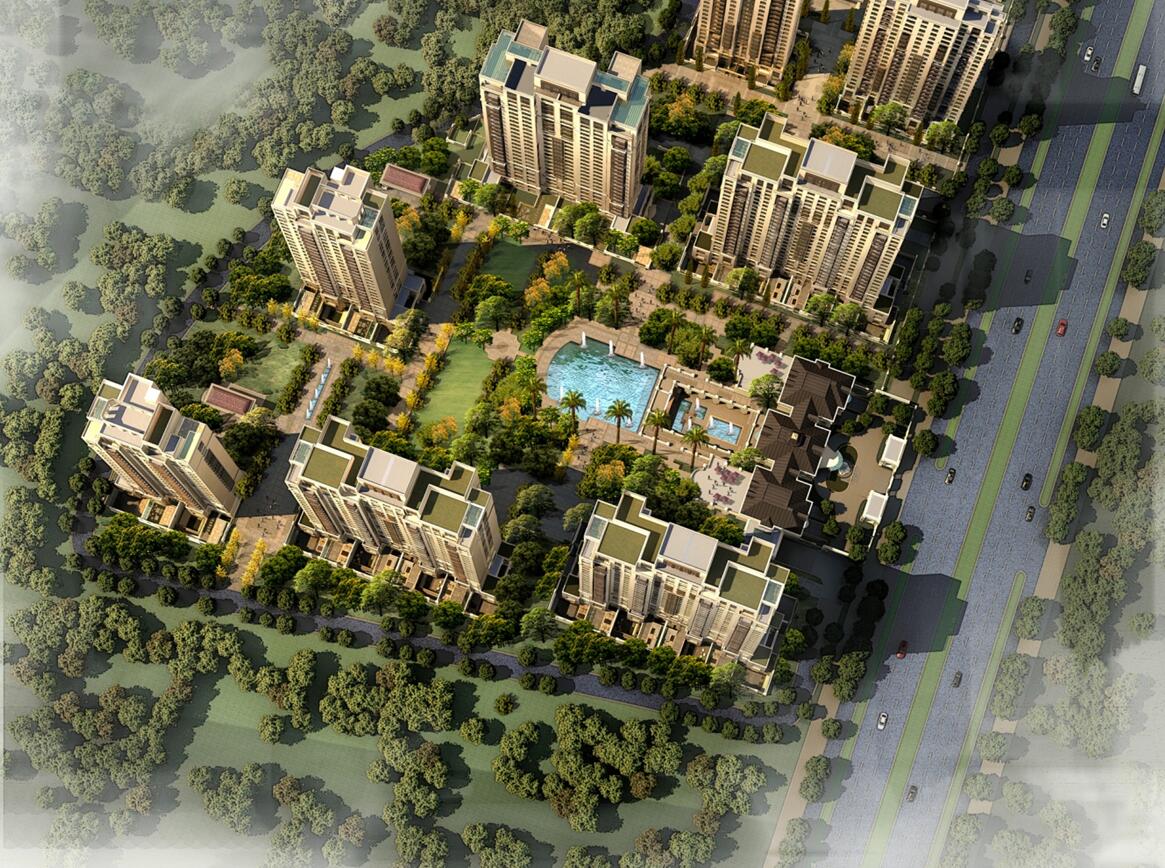 [上海]雅戈尔长风居住区建筑方案文本设计（PPT+109页）-1