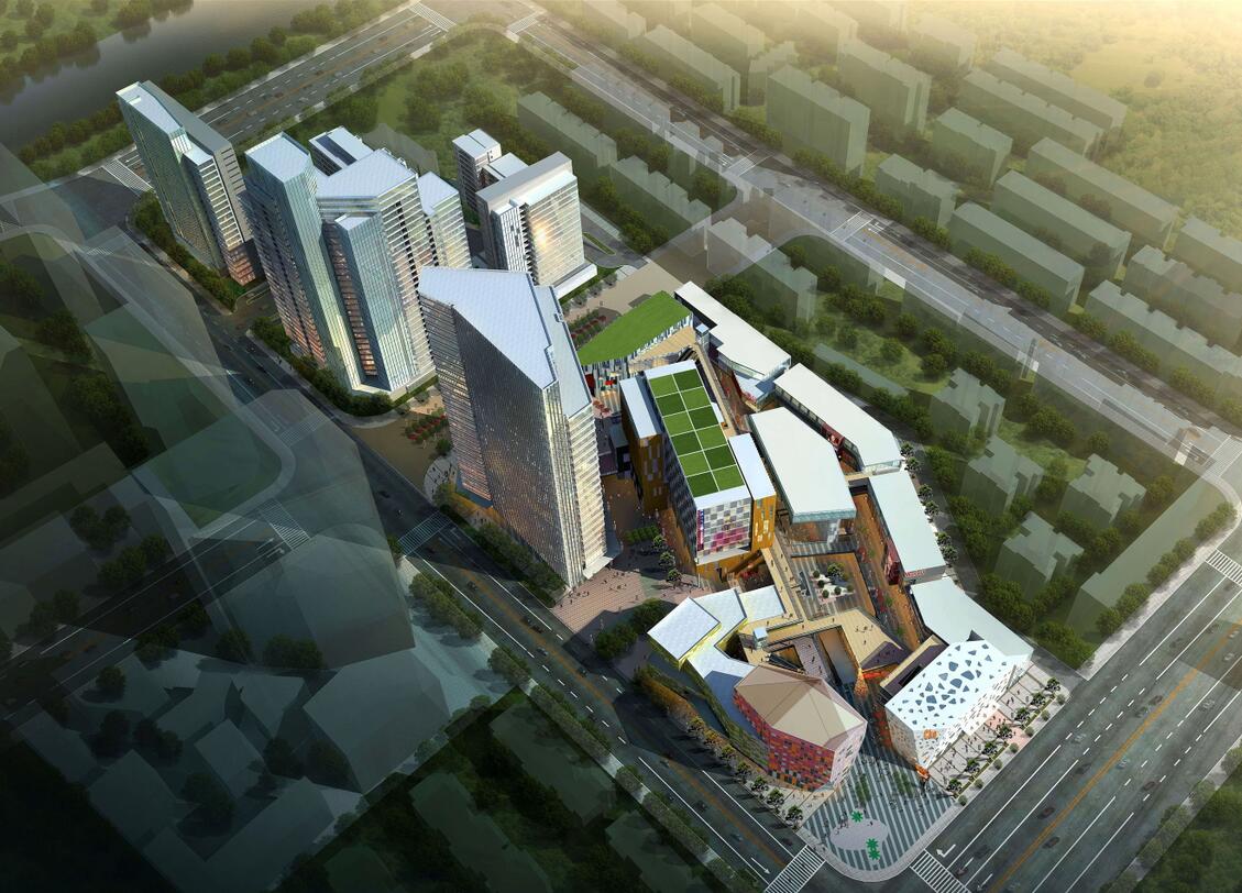 [上海]绿地现代风格居住区建筑方案文本（JPG+69页）-1
