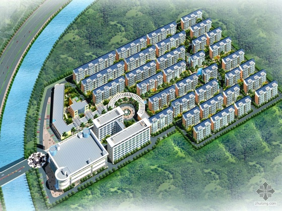 [山东]某住宅小区（居住、商业）方案设计文本-1