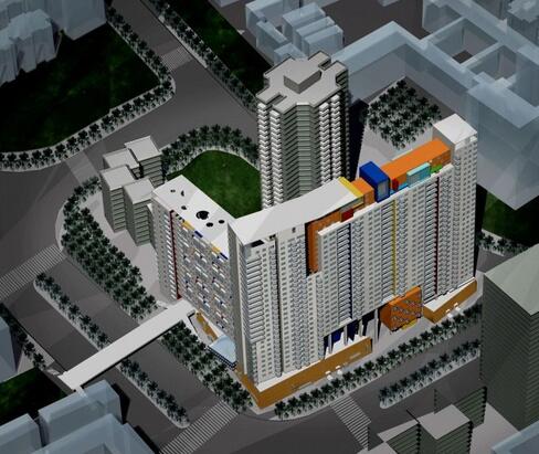 [广州]某滨江花园住宅建筑方案文本及CAD扩初（带设计说...-1