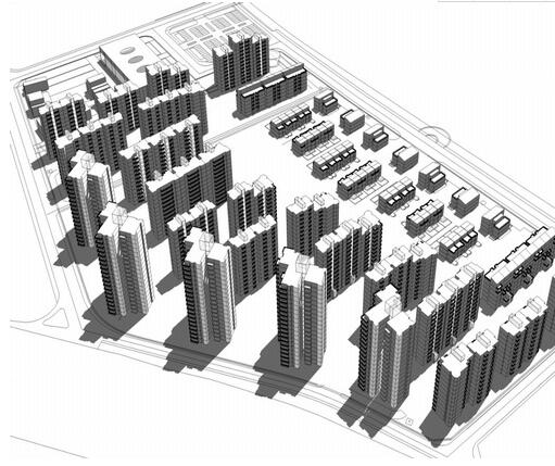 [四川]某成熟社区建筑方案设计文本-1