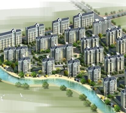 [上海]某住宅区规划及单体设计方案文本-1