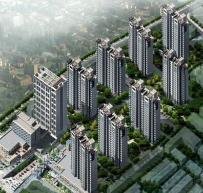 [山西]某住宅区规划及单体设计方案文本-1