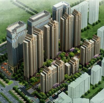 [安徽]某住宅区规划及单体设计方案文本-1