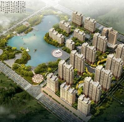 [山东]欧式风格高层住宅区规划及单体设计方案文本-1