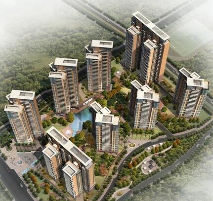 [广东]现代风格住宅区规划及单体设计方案文本-1