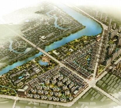 [湖北]大型住宅区规划及单体设计方案文本-1