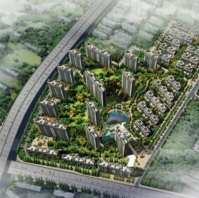 [江苏]现代风格住宅区规划及单体设计方案文本-1
