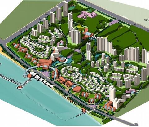 [烟台]某海滨综合居住区规划设计文本-1