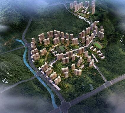 [贵州]artdeco风格生态住宅小区规划设计方案文本（知名...-1