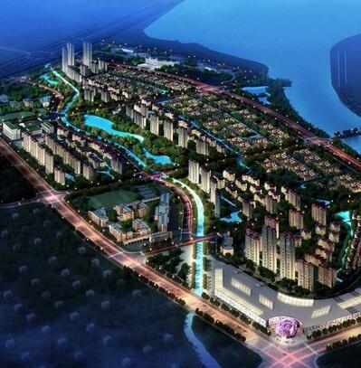 [山东]滨海现代风格生态住宅区规划设计方案文本-1