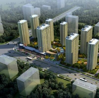 [浙江]现代风格高层住宅区规划及单体设计方案文本-1