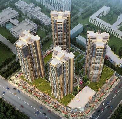 [四川]现代风格超高层住宅安置区设计方案文本-1