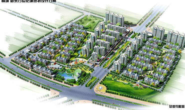 [安徽]现代风格住宅小区规划设计方案文本-1