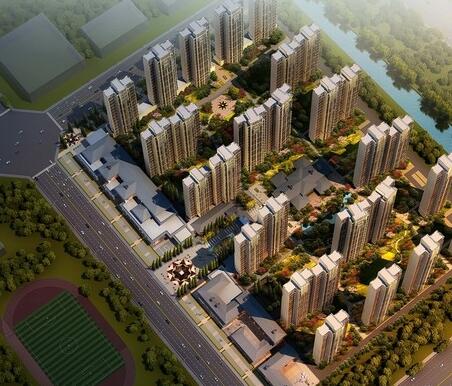 [安徽]现代风格超高层住宅区规划设计方案文本-1