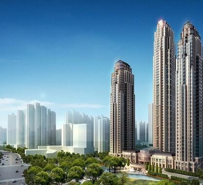 [天津]超高层欧式风格住宅设计方案文本-1