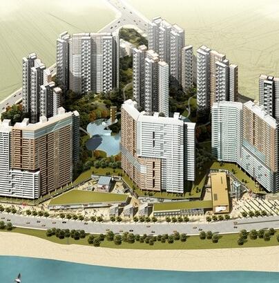 [重庆]现代风格高层住宅小区规划设计方案文本-1