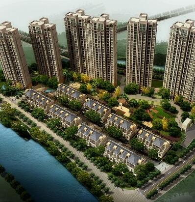 [浙江]简欧风格高层住宅区规划设计方案文本（两种方案）-1