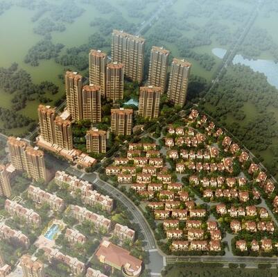[西安]现代风格高层住宅区规划设计方案文本-1