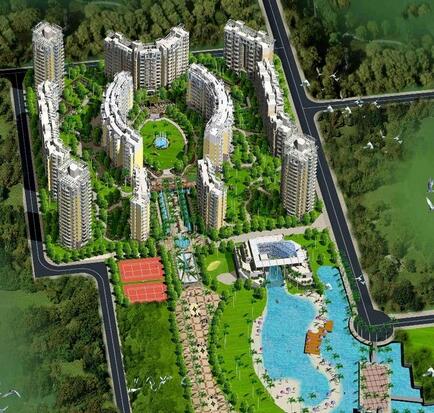 [深圳]某小区建筑方案文本、CAD图、实景照片-1