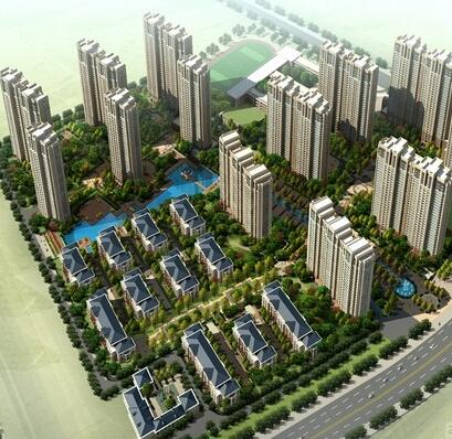 [安徽]32层artdeco风格住宅区规划设计方案文本-1