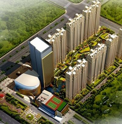 [安徽]现代风格高层住宅区规划设计方案文本-1