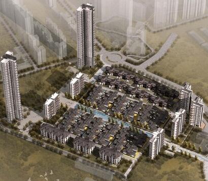 [深圳]中式风格华侨城住宅区规划设计方案文本-1
