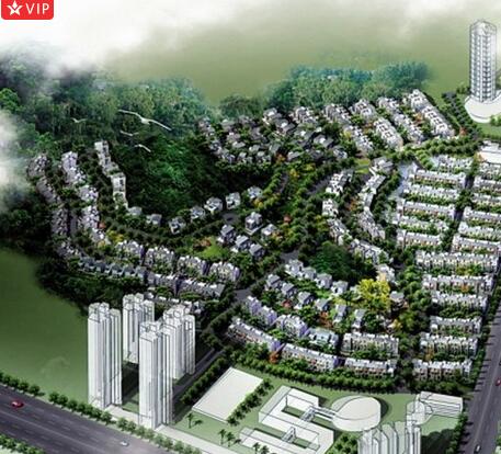 [广州]现代风格住宅区规划及单体方案文本-1
