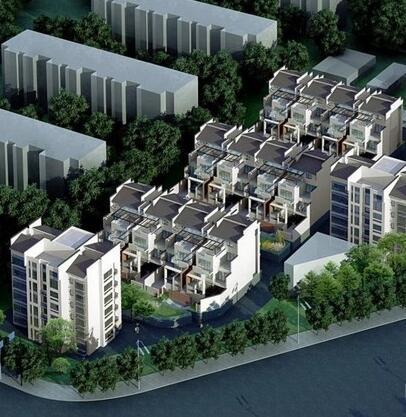 [北京]现代风格住宅区规划及单体设计方案文本-1