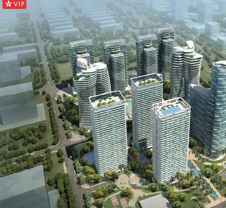 [海南]现代风格住宅区规划及单体设计方案文本-1