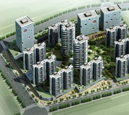 [广东]住宅区规划及单体设计方案文本(含CAD)-1