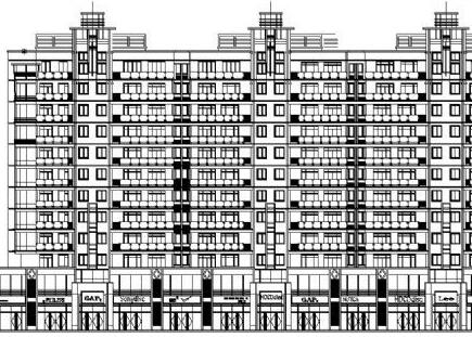 小高层建筑施工图纸-1