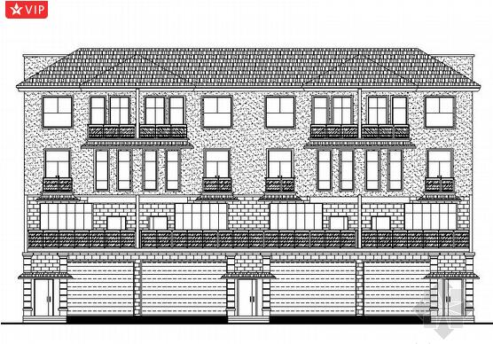 [云南]现代风格住宅区规划设计方案施工图（含485个图纸...-1