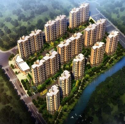 [杭州]现代风格住宅区规划及单体设计方案文本-1