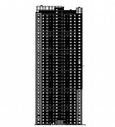 [大连]某三十七层超高住宅楼建筑施工图-1