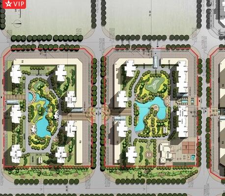 [河南]绿色宜居住宅区规划设计方案文本-1