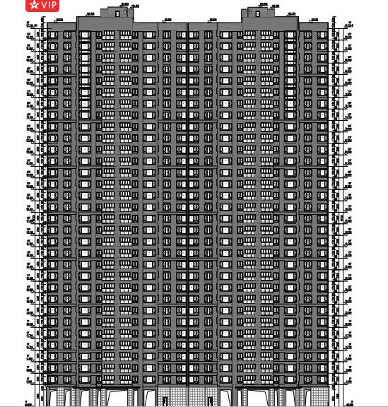 [广州]超高层17栋住宅建筑施工图(16年PDF版本全专业正...-1